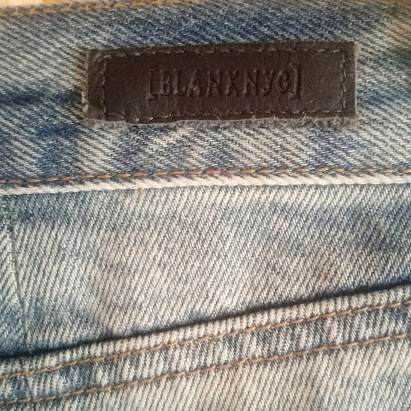 Anthropologie Blank NYC The Bleecker Ultra High Rise Skinny Multi Wash Size 30 - Picture 6 of 10